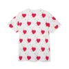 Red Hearts Pattern Tee | All-Over Print Valentine Heart Shirt