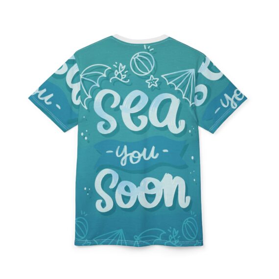 Sea You Unisex Tee Shirt, Ocean Lover Graphic Top, Beach Vacation Apparel, Summer Vibes T-shirt, Coastal Theme Clothing, Nautical Printed