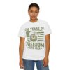 250 Years of Freedom Eagle T-Shirt | 1776-2026 American Flag Anniversary
