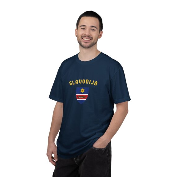 Slavonija Shield T-shirt | Croatian Regional Crest Tee