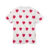 Red Hearts Pattern Tee | All-Over Print Valentine Heart Shirt