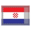 Croatia Checkerboard Shield Double-Sided Flag | Red White Blue | 18"x12", 36"x24", 60"x36"