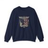 America 250 Retro Patriotic Eagle Statue of Liberty Sweatshirt | 1776 Anniversary