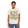 250 Years of Freedom Eagle T-Shirt | 1776-2026 American Flag Anniversary