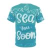Sea You Unisex Tee Shirt, Ocean Lover Graphic Top, Beach Vacation Apparel, Summer Vibes T-shirt, Coastal Theme Clothing, Nautical Printed