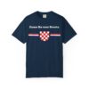 Znam Da vam Smeta Croatian Coat of Arms T-Shirt | Croatian Flag Crest Tee