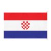 Croatia Checkerboard Shield Double-Sided Flag | Red White Blue | 18"x12", 36"x24", 60"x36"